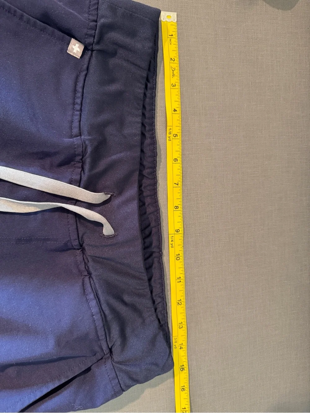 FIGS Zamora Jogger Scrub Pants Navy Blue L/T Tall Unisex Men Tapered Fit